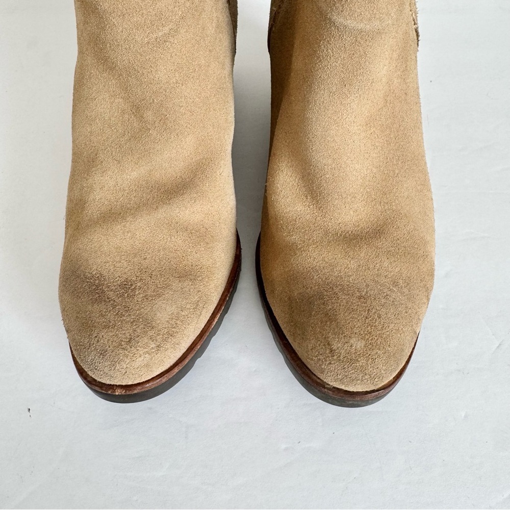 Sorel After Hours Wedge Boot Suede Size 8.5 - image 8